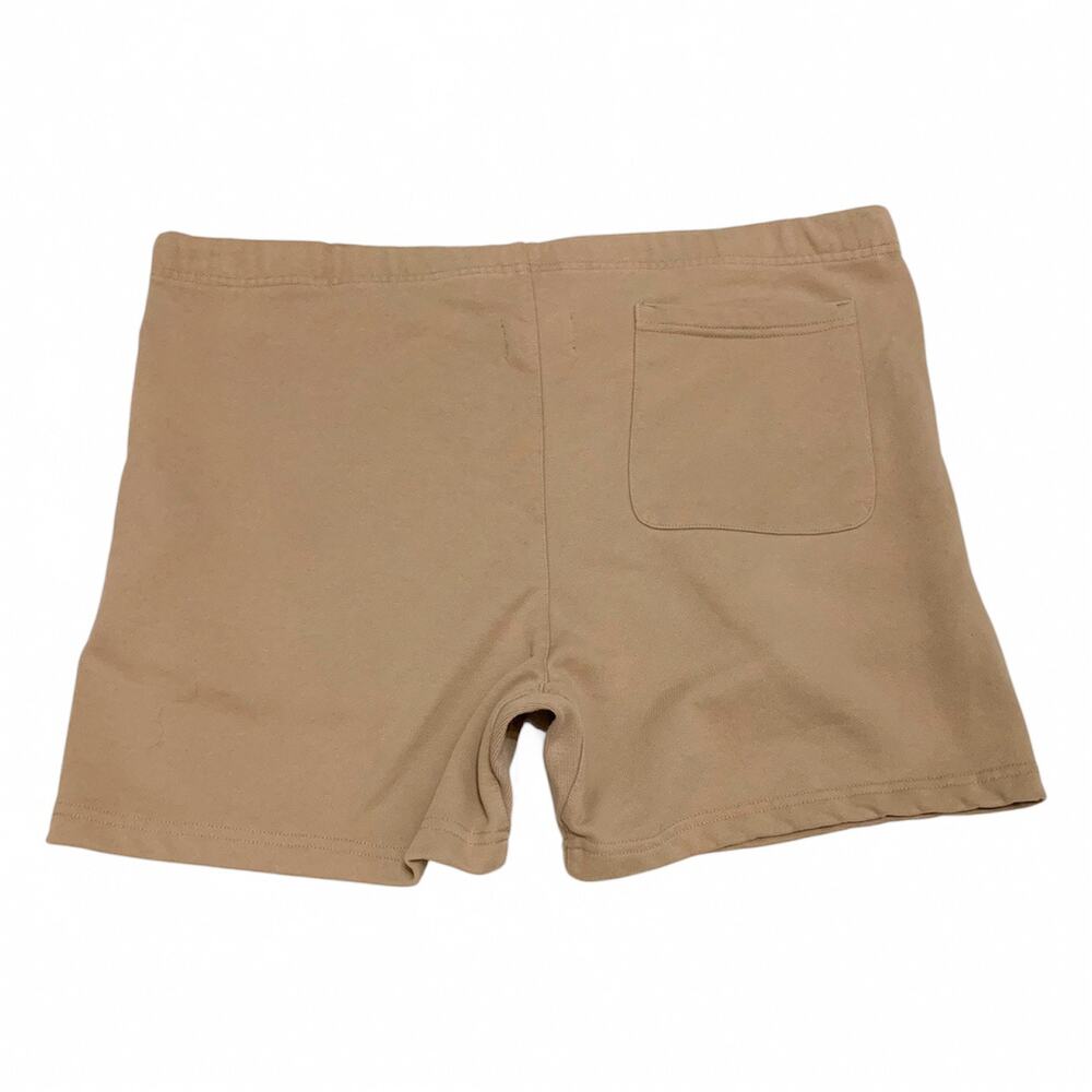 Essentials Tan Flat Front Men Shorts - image 2